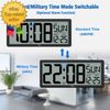 14.5'' Large Digital Wall Clock Battery Operated  Jumbo Numbers Temperature 