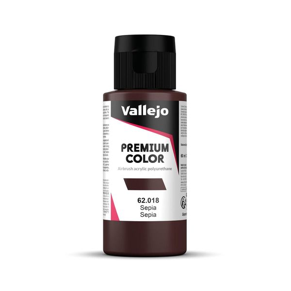 Vallejo Premium Color 60 ml Paint - Sepia