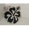   hitch cover, flower BLK shape  ,chevy,expedition ford HIBISCUS