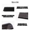 RICISUNG Bangs Clips, 10 Pieces, Bangs Fastener, Hair Holder, Hair Clip, Velcro, Hair Velcro Fixing Fringe, Face Wash, Makeup