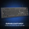 Rii Keyboard and Mouse Set,USB Wired Keyboard and Mouse Combo for PC Business Office Usage