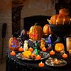Fall Pumpkin Tea Lights, 12 Pack LED Orange Pumpkin Lights For Home Decor