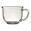 Greenbrier 1 X Large Clear Coffee, Tea or Soup Mug, 16 oz