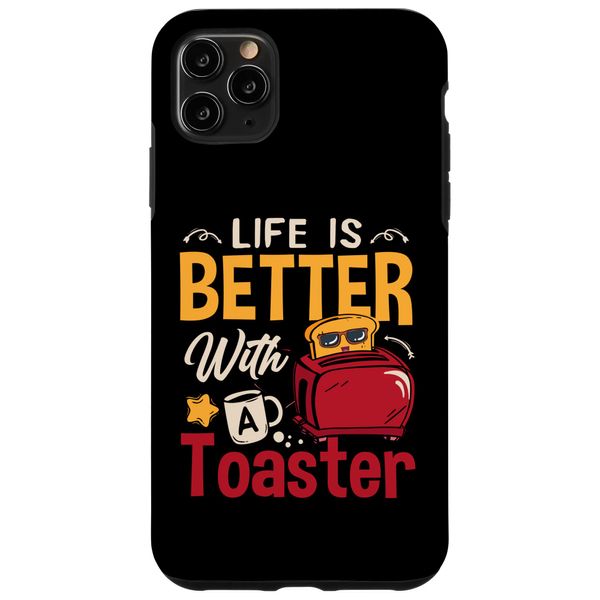 iPhone 11 Pro Max Toaster Oven Toast Maker Bread Pan Phone Case