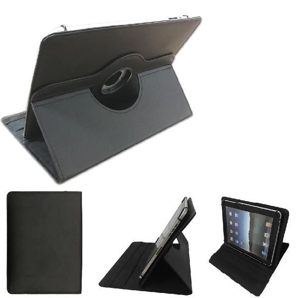 K-S-Trade Doogee T20 Protective Case 360° Tablet Case Protective Flip Cover Black Tablet Case Rotatable