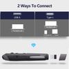 Plima Patent, Intuitive Pen-tip Press-Down Function Equivalent to The Left Mouse Button,Pocket Ergonomic 2.4G Wireless Pen Mouse 2.0 Vertical Mice, Supports Windows, Android, Linux, Mac OS(Drak Grey)