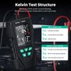 Car Battery Tester, Digital Auto Battery Analyzer 12V 24V, 50-2000 CCA Tool, For
