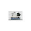 Wiluswin Muffler Protector Kit, Black, 1 Set, Bolt Length: 3.9 inches (100 mm), Universal