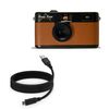 BoxWave Cable Compatible with Camp Snap Screen-Free Digital Camera - DirectSync - USB 3.0 A to USB 3.1 Type C, USB C Charge and Sync Cable - 6ft - Black