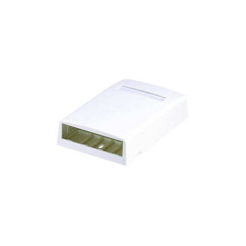 Panduit CBX4EI-AY 4-Port Surface Mounting Box for LD3/LDPH3/LD5/LDPH5 Fitting, Electric Ivory