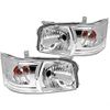00506 200 Series Hiace Type 1 Type 2 All Crystal Headlight SUN