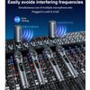 2.4G UHF  Wireless Microphone Rechargeable MIicrophone Dual Handheld Microphone 