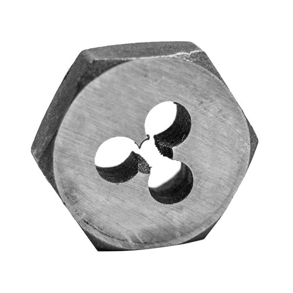Century Drill & Tool 97617 Metric Hex Die, 12.0X1.25