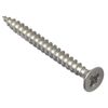 ForgeFix Multi-Purpose Single Thread Screws | 5.0 x 50mm | A2 Stainless Steel | Box 200