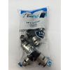 ( 3 Pack ) SharkBite EvoPEX   3/4"x3/4"x 1/2" Reducing Tees Push-Fit PEX CPVC 