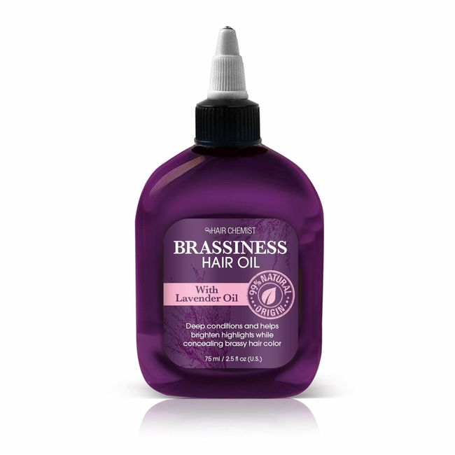 Hair Chemist Brassiness Hair OIl with Lavender Oil 2.5 oz. (6-PACK)