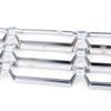 CHEDA Front Lower Mesh Grille Insert, Compatible with 2016-2018 Chevy Silverado 1500, Silver Grill