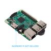 SUNFOUNDER USB 2.0 Mini Microphone for Raspberry Pi 5 4 Model B, Module 3B+, 3B 2 Modules B & RPi 1 Model B+/B Laptop Desktop PCs Skype VOIP Voice Recognition Software