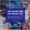 Timbertech Basic Makeup System MK-100 con Foundation Airbrush Makeup Revolution. Semplice, pulito e veloce per un trucco perfetto