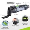WORKPRO Oscillating Multi-Tool Kit Corded Replaceable Oscillating Saw Set 3.0Amp