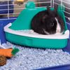 Corner Litter Training Pan For Small Pets Hamsters Gerbils Easy Clean