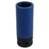 21mm Double Deep Impact Metric Alloy Wheel Nut Socket Thin Walled 1/2in Drive