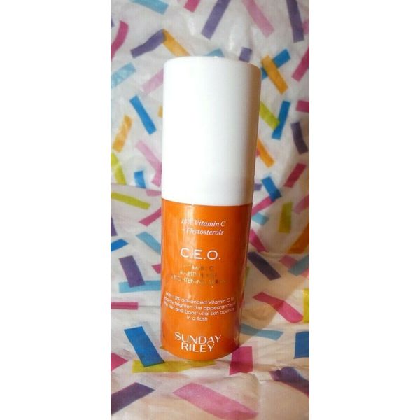 NEW SUNDAY RILEY C.E.O. CEO Vitamin C Rapid Flash Brightening Serum 0.27 oz Mini