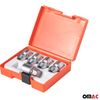 OMAC Wheel Lock Kit for Ford Expedition 2015-2017 M12X1,5 Silver 4Locks&1Key