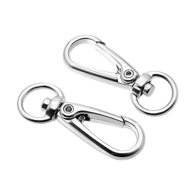 Carabiner Keyring 1pc Carabiner Keyring Rustproof Corrosion Resistant Metal  Keychain Small Holder Accessory Strong Key Ring