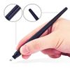 ALIWOD Disposable Manual Microblades Pen,14 Pin,14F,10 Pack, 0.25mm (14 sloped Needles) For Eyebrow Lip Makeup Microblading Supplies (Disposable Pen-14 sloped Needles)