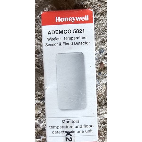 5821 Honeywell Wireless Temperature Sensor & Flood Detector. FREE SHIPPING