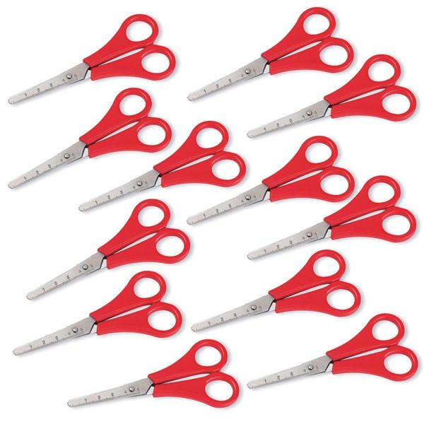 Red Handle Safety Scissors 5-1/2" (Pack of 12)