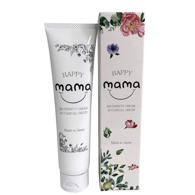 HAPPY mama 120g Pregnancy Stretch Marks Maternity Organic [Approx. 3 Months/120g/Domestic Production]