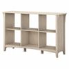 Salinas 6 Cube Organizer in Antique White - Engineered Wood