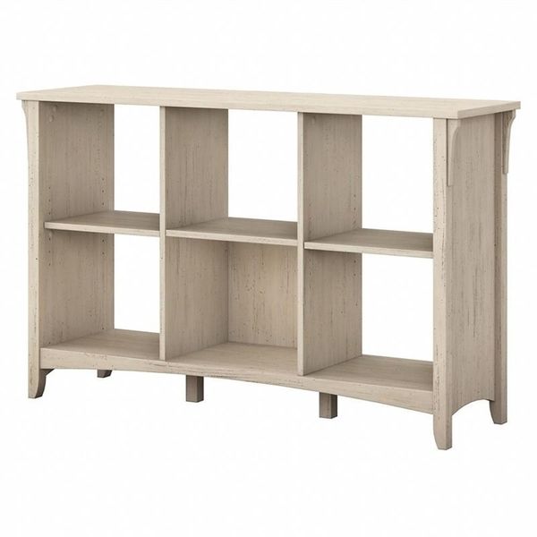 Salinas 6 Cube Organizer in Antique White - Engineered Wood