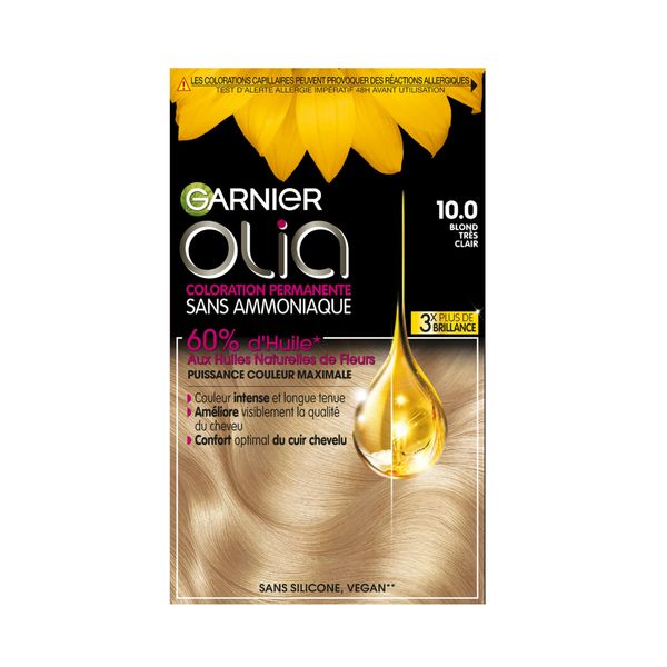Garnier Olia Permanent Hair Colour Oil painting without Ammonia Blonde