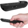 Wireless Presenter, Hyperlink Volume Control Presentation Clicker RF 2.4GHz USB PowerPoint Clicker Presentation Remote Control Pointer Slide Advancer (Black)