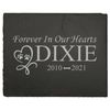 Personalized Pet Memorial Stone Marker for Dog or Cat