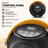 1200W[OSCILLATING+TIMER+THERMOSTAT]Electric Digital Display Ceramic Space Heater