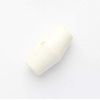 Plastic Toggle Buttons Size 19mm Pack of 10 Buttons (Cream)