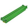 DIN Rail Mount 10A/300V Pluggable Screw Terminal Block Distribution Module (16x4 Pole)