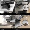 9pcs/box Diamond Core Drill Bits Set Ceramic Tile Marble Hole Saw Kit Cut Tool