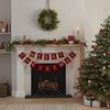 Ginger Ray RED-569 Christmas Door Napkins, Red