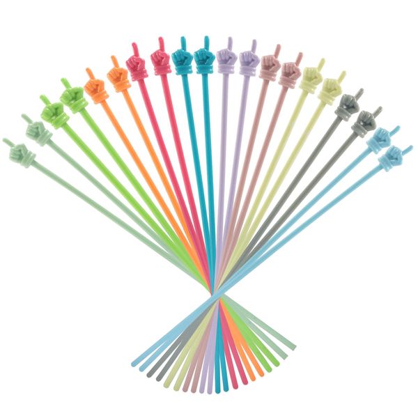 Bonsicoky 20 Pack Finger Pointers for Classroom - Fun Classroom Reading Tools - Engaging Finger Pointer Sticks for Teachers and Students - Macaron