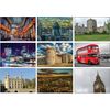 40 London Postcards - 40 Different Designs Printed on Bright Thick Card