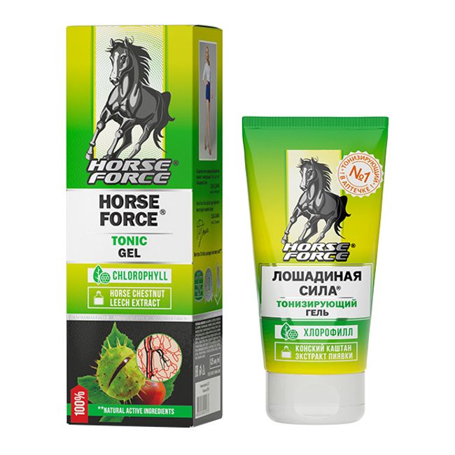 Horse Force gel for veins with horse chestnut and leech 125ml