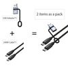 Heavy Duty Braided USB C Type-C Fast Charging Data Sync Charger Cable