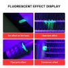 Car A/C System Leak Test Detector UV Flashlight Protective Glasses Dye Tool Set