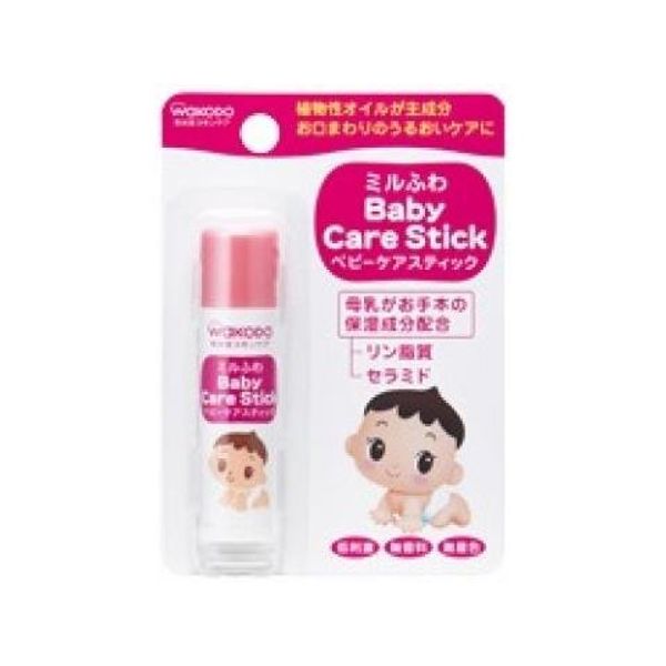 Wakodo Mil-Fuwa Baby Care Stick 0.2 oz (5 g) Pack of 16