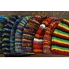 LOUDelephant Wool Knit Baggy Beanie Hat - Rainbow